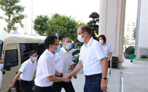 宁德市市长张永宁领导一行莅临安发生物调研