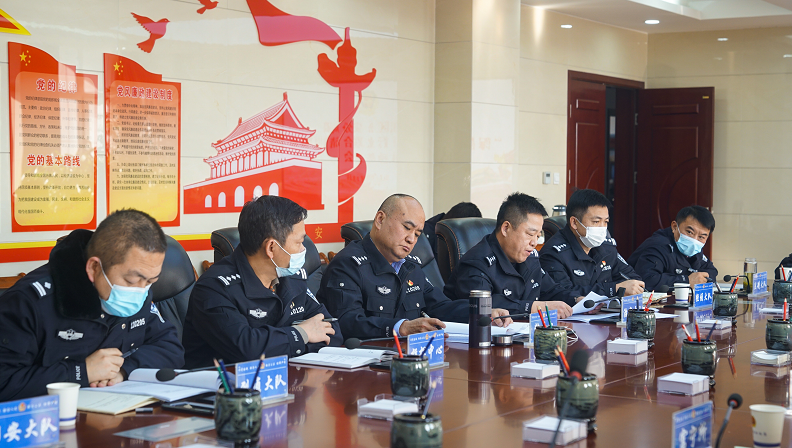 兴庆公安分局组织召开“保健品”行业联合清理整治专项行动部署会