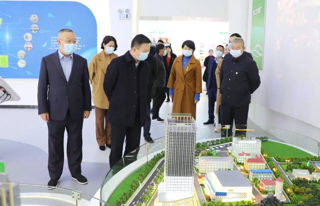 中共长沙市委常委、统战部部长何朝晖一行莅临绿之韵集团调研指导