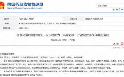 明年，这6大新规将改变化妆品行业