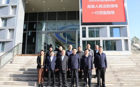 湖南省高级人民法院党组书记、院长田立文一行莅临绿之韵调研指导