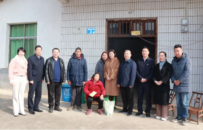 绿之韵乡村振兴建设暨新春慰问活动再次走进浏阳边洲村