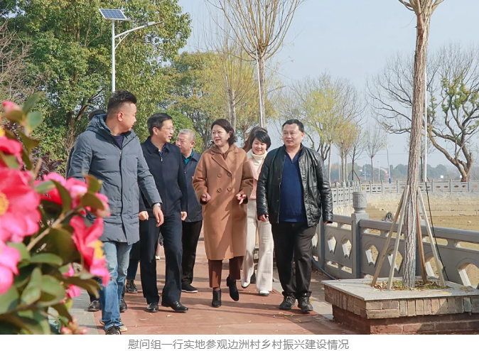 绿之韵乡村振兴建设暨新春慰问活动再次走进浏阳边洲村