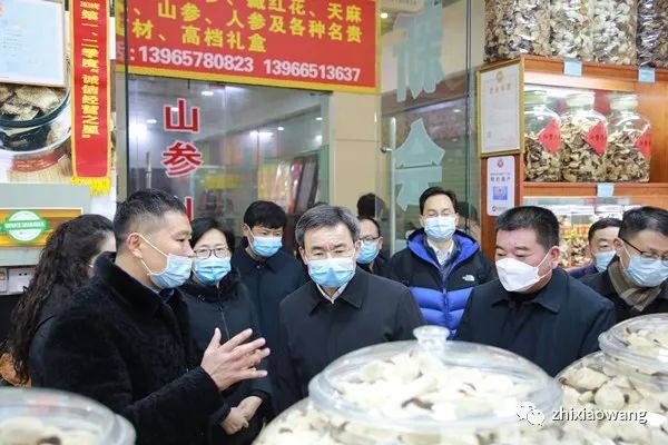 安徽省发展改革委党组书记、主任张天培考察康美（亳州）中药城