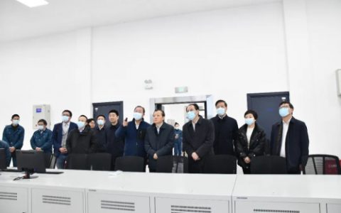 应急管理部副部长刘伟一行到金华康恩贝检查