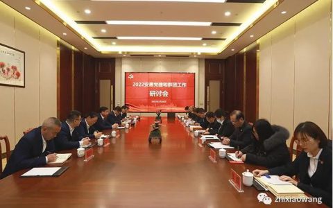 安惠公司召开2022党建和群团工作研讨会