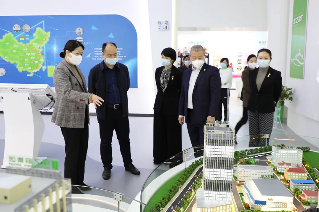 浏阳市人民检察院检察长罗朝阳一行莅临绿之韵集团调研指导