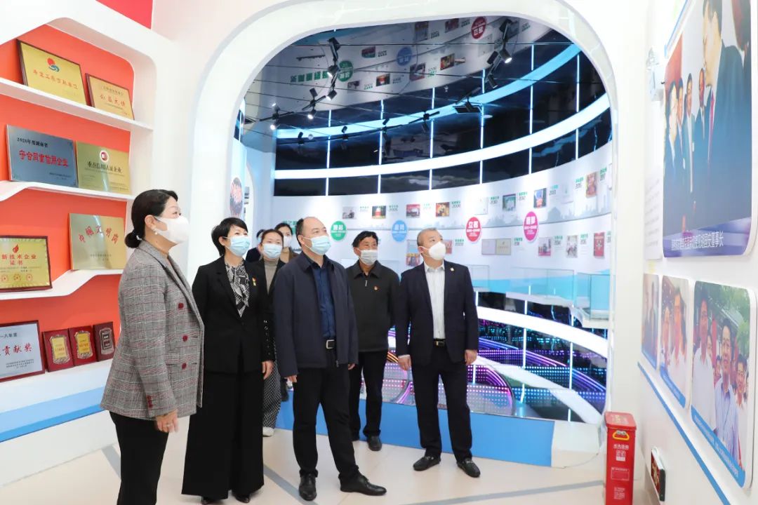 浏阳市人民检察院检察长罗朝阳一行莅临绿之韵集团调研指导