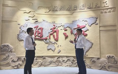 南通企业家日，安惠陈惠董事长带大家云参观这里