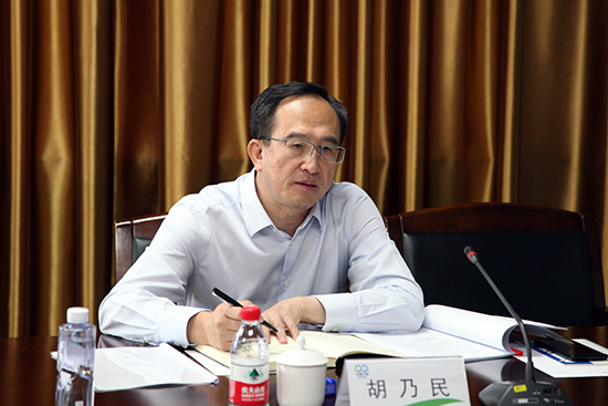 中国节能党委常委、副总经理胡乃民对烟台生产基地开展安全生产检查调研