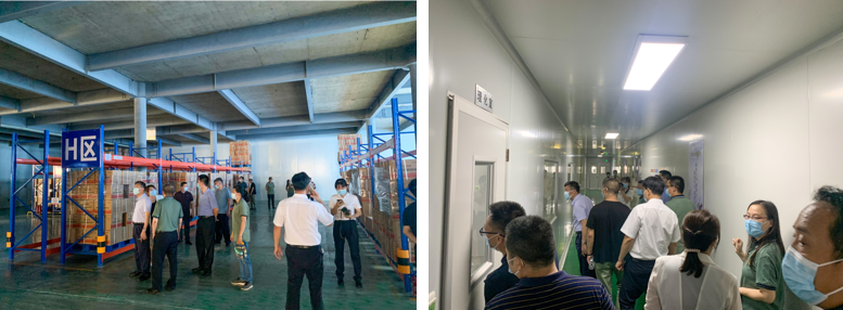 重庆市荣昌区市场监管局领导一行莅临和治友德公司考察交流