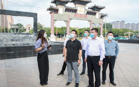 甘肃省药品监督管理局党组成员、副局长杨涛考察康美（亳州）中药城