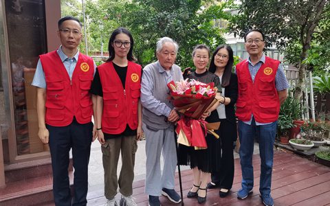 安惠江海志愿者开展重阳期颐老人慰问活动