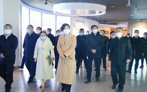 威海市政府副市长杨丽一行莅临安然参观调研