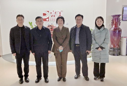 郑州市二七区区委领导走访完美河南分公司