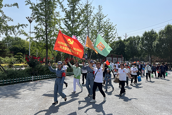 新时代河南联合流动党支部开展“学习长征精神 携手奋进新征程”主题活动