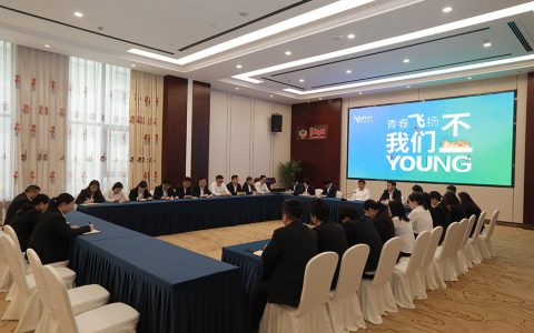安惠公司组织召开“青春飞扬，我们不一YOUNG”主题座谈会