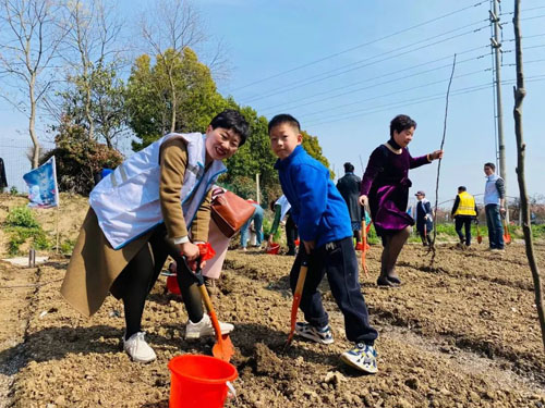 为爱充“植”| 第五届安然公益植树活动收官