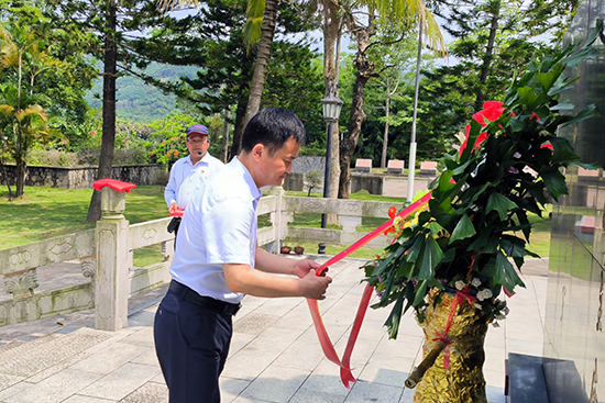 新时代海南地区联合流动党支部成立授牌仪式成功举办