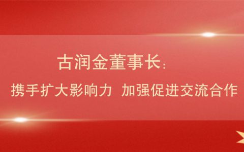 完美古润金出席亚洲地区中国和平统一促进会联合会第三届换届典礼