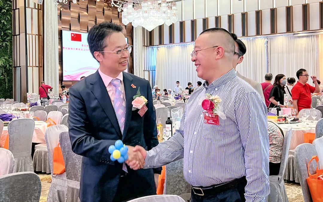 绿之韵董事长胡国安荣任香港观塘民联会名誉会长