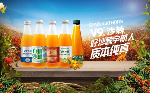 宇航人有机沙棘果汁饮料包装获最佳创意设计奖