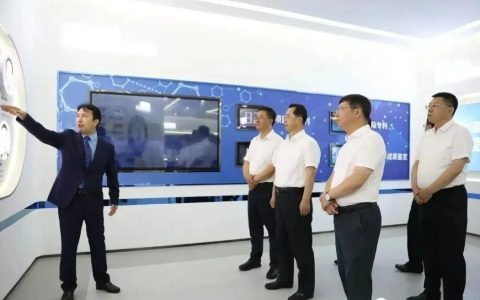 山东省委副书记、青岛市委书记陆治原考察康尔生物集团公司甘肃产业园