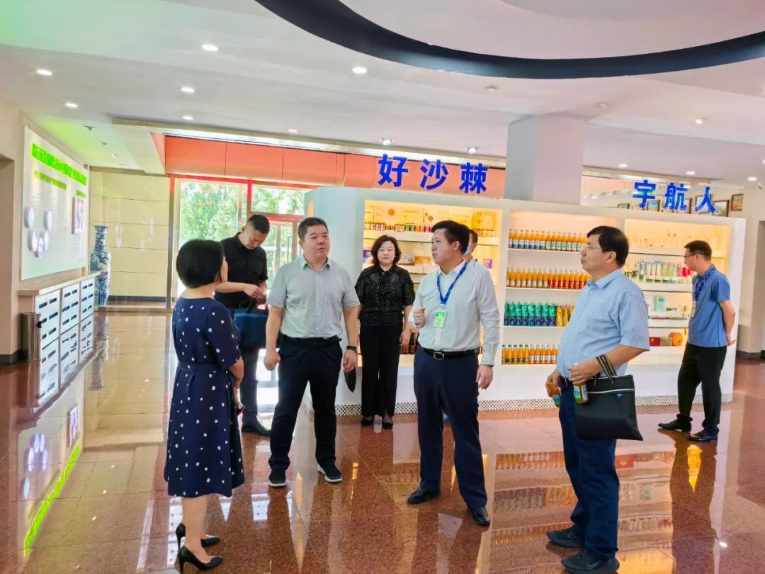 自治区党委外事办公室副主任刘玉彪等一行调研内蒙古宇航人公司