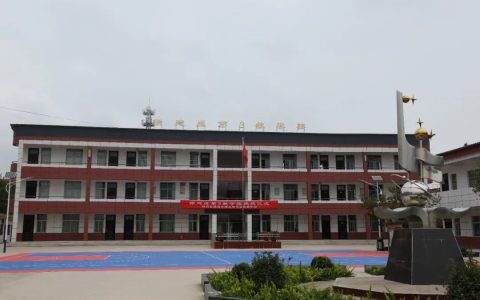 徐建成第3教学楼在陕西淳化县揭牌落成
