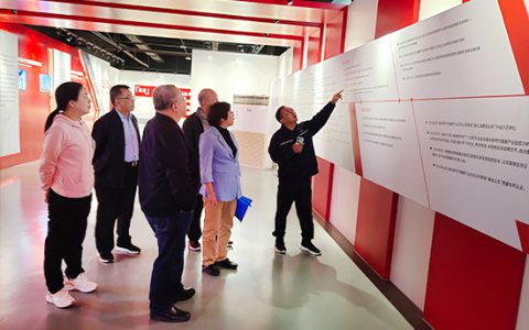 中国机械冶金建材工会有关领导到新时代烟台生产基地开展调研