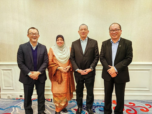 长青|马来西亚副首相参加马中商会亲善晚宴