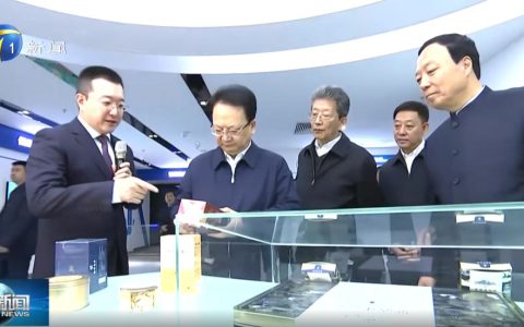 吉林省委书记、省人大常委会主任景俊海一行 到天士力考察调研