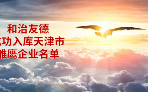 天津和治友德科技发展有限公司成功入库天津市雏鹰企业名单