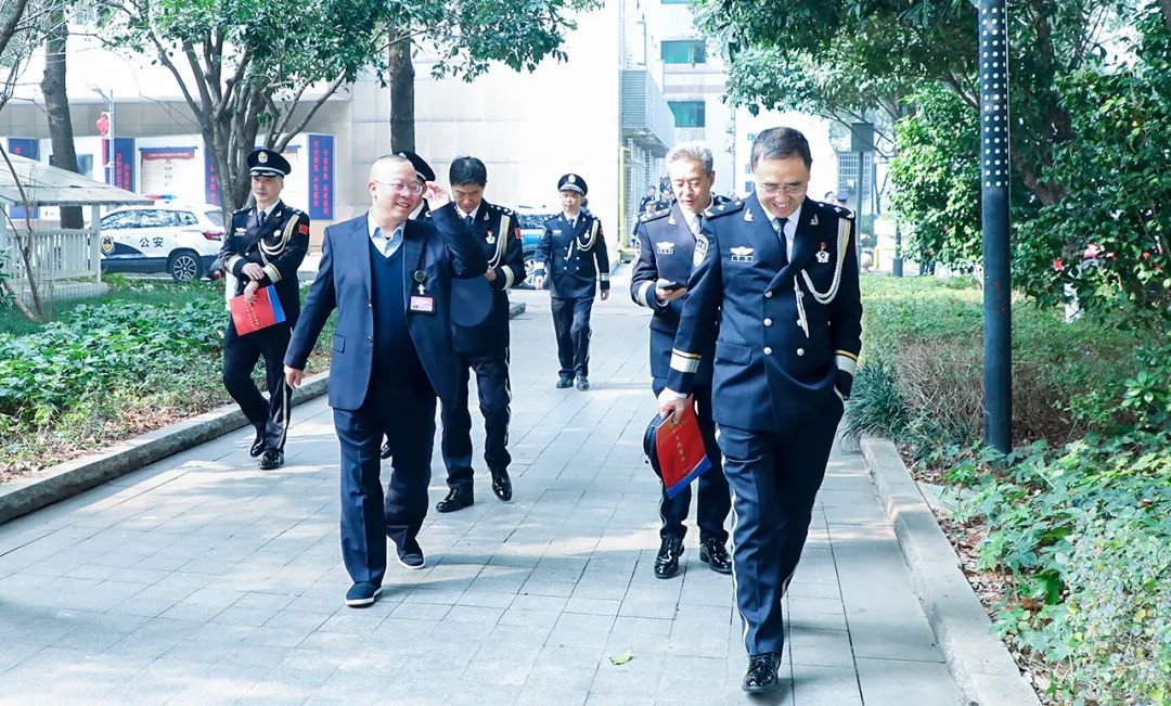 绿之韵胡国安参加湖南省公安厅第四个中国人民警察节庆祝活动