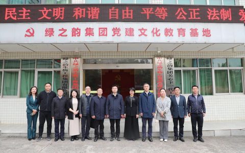 中共长沙市委统战部副部长张青松一行莅临绿之韵调研指导