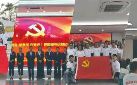 理想华莱开展“党纪学习教育·学条例 守党纪的系列活动