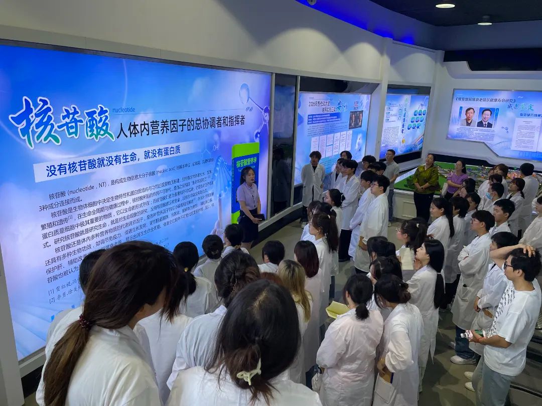 大连工业大学生物工程学院学生到珍奥双迪生物谷参加实训活动
