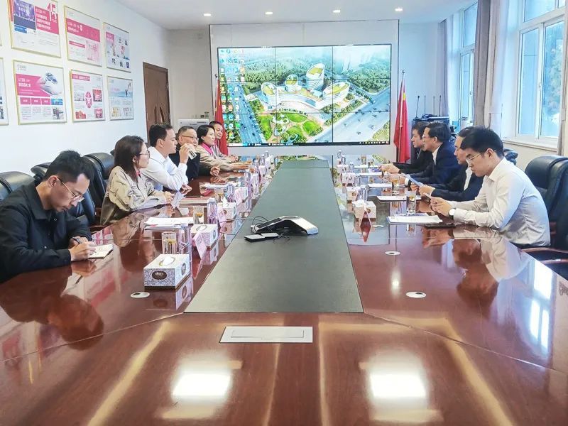 山东省委外办主任蔡先金一行莅临金天国际考察调研
