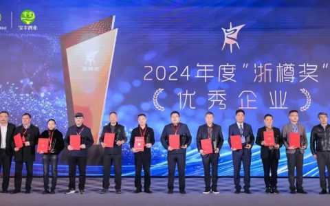 致中和荣获“2024年度浙樽奖优秀企业”称号