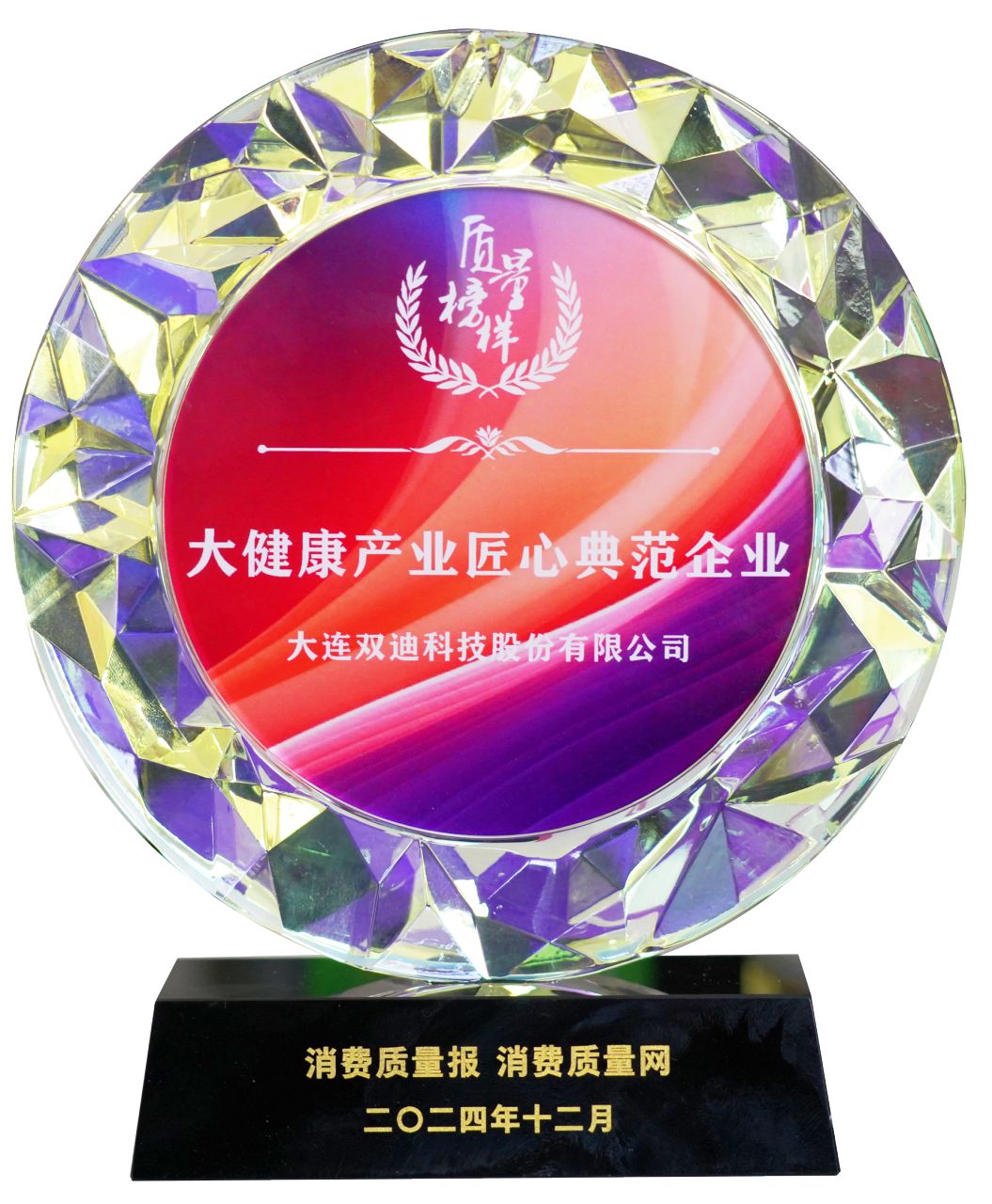 双迪获评“2024年度·大健康产业匠心典范企业”