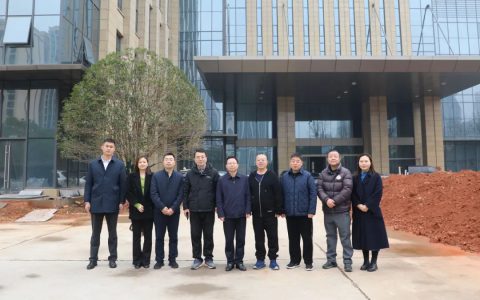 益阳市政协主席胡立安一行莅临绿之韵中心走访调研