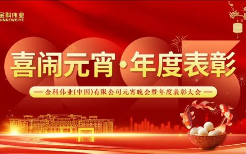 金科伟业举办元宵晚会暨年度表彰大会