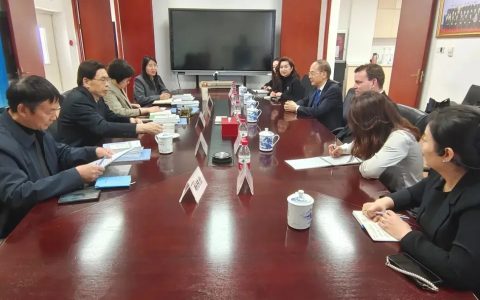 中国投促会会长在京会见如新集团高层一行