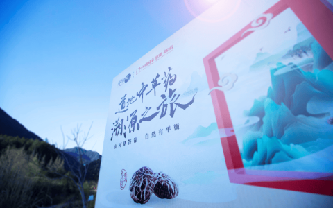 助力乡村振兴，养固健中草药溯源挂牌庆元香菇黄金种植带