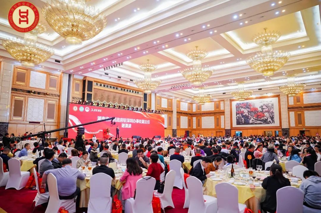 绿之韵胡国安出席深圳市安化商会2025年年会