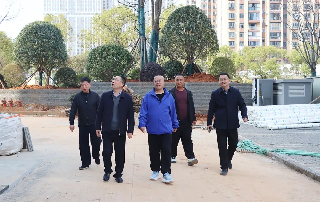 安化县政协主席胡能华莅临绿之韵中心走访调研
