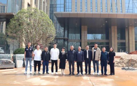 中共长沙市委统战部副部长李佑明一行莅临绿之韵中心走访调研