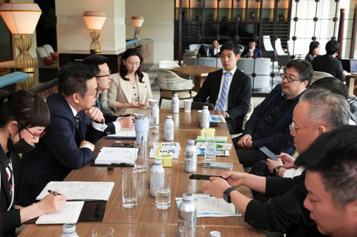 绿叶董事长徐建成带队考察日本化妆品市场