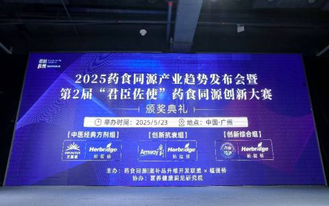 无限极冠名经典方剂大赛颁奖礼，校企共探药食同源创新转化新路径