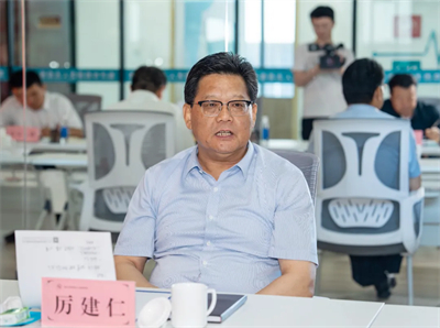 临沂市慈善总会调研，卫康王宗继陪同汇报
